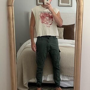 🌿Green River Island Cargo Joggers